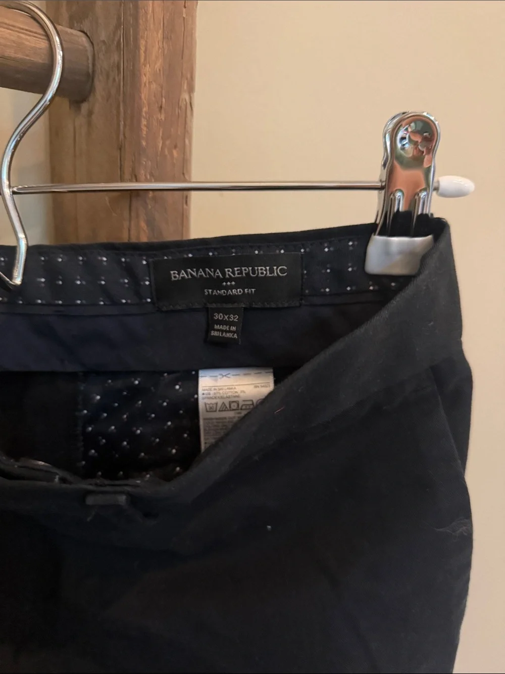 Banana Republic Black Men's Chino Pants
